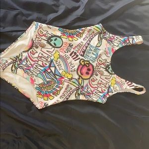 Graphic Bathing Suit
